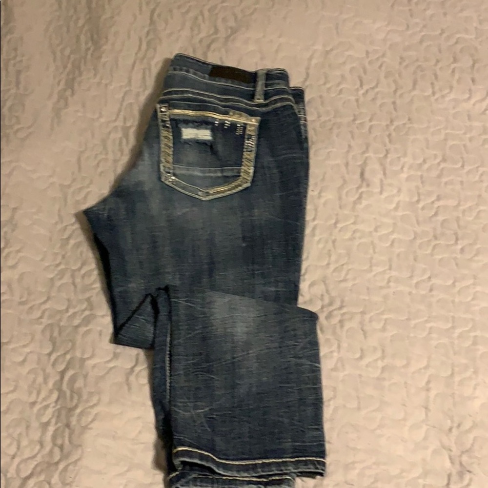 Crop jeans